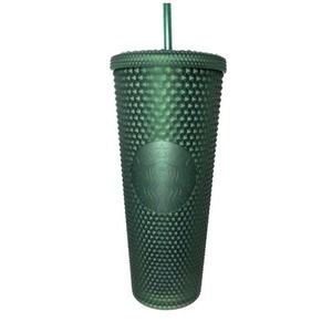 Starbucks Dark Green Jelly Studded Tumbler 24oz Venti